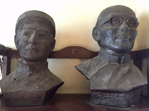 Một vài bức tượng tượng của họa sỹ Phạm Cung 